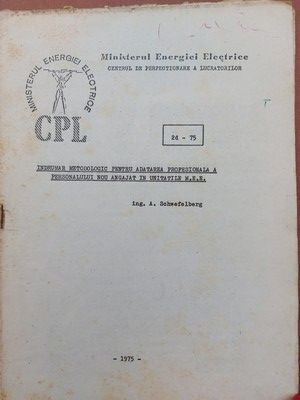 CPL Indrumar metodologic pentru adatarea profesionala a personalului nou angajat foto
