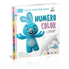 NumeroColor Junior. Carte de colorat după numere - Paperback brosat - *** - Gama