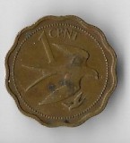 Moneda 1 cent 1975 - Belize