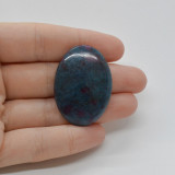 Cabochon rubin in kianit 38x27x6mm c14