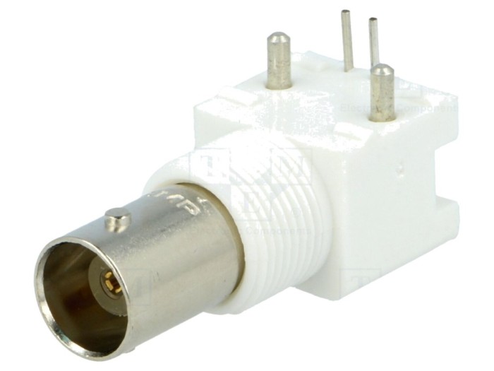 Conector BNC mamă 90&deg; 50&Omega;