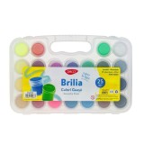Paleta acuarele goasa, 25 culori lavabile, 20ml/tub, Daco