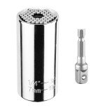 Tubulara universala 7-19 mm cu adaptor pentru piulite, Graphite