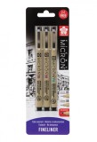 Set 3 linere - Pigma Micron 05 08 PN | Sakura