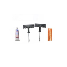 Set reparatie pana bicicleta, maner plastic, 4 piese, ATT-0098.1