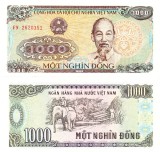 Vietnam 1000 Dong 1988, Bancnota P-106 UNC, Numismatica Asia