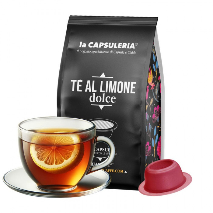 Ceai de Lamaie, 10 capsule compatibile Bialetti&reg;*, La Capsuleria