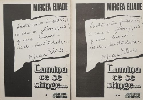 Lumina ce se stinge... (2 volume) - Mircea Eliade