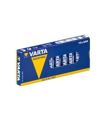Baterii alcaline industrial R3 AAA 10buc/cutie Varta foto