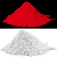 Pigment invizibil fluorescent rosu - 10 grame
