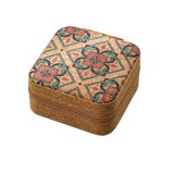 Cutie organizatoare din pluta pentru bijuterii - Mandala