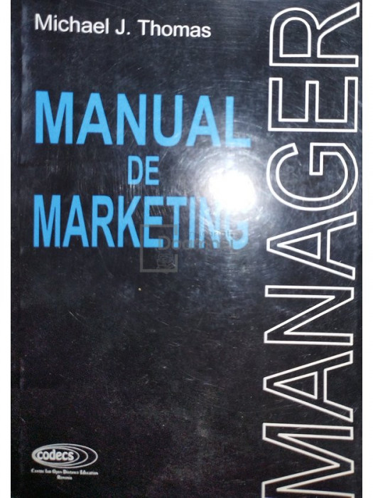 Michael J. Thomas - Manual de marketing (editia 1998)