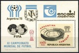 Argentina 1978 - Campionatul Mondial de Fotbal, cupa, colita neuzata