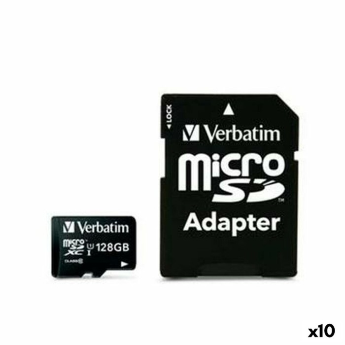 Card de Memorie SDHC Verbatim 128 GB (10 Unități)