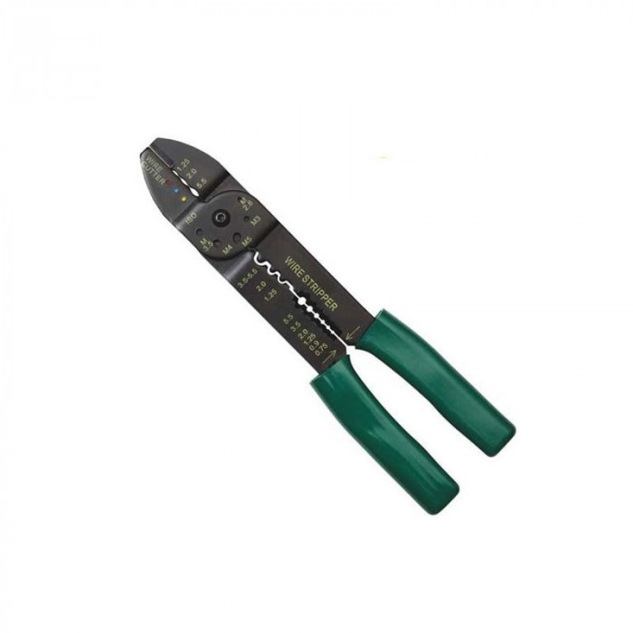 Cleste pentru sertizat si dezizolat Troy 24005, 225 mm