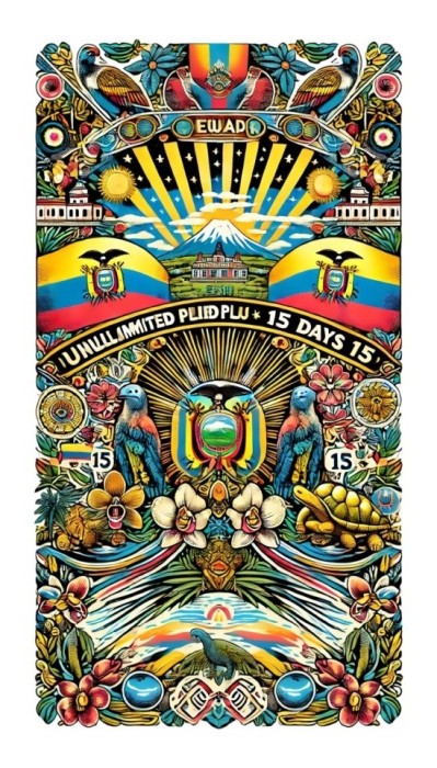 eSIM Ecuador, Unlimited Plus, 15 Days
