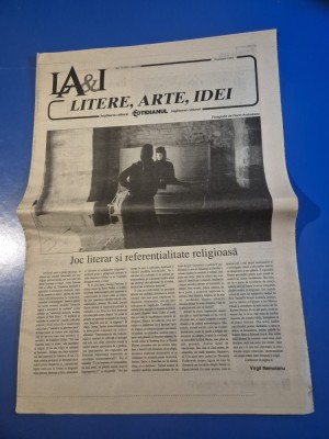 ziarul litere ,arte , idei - 4 ianuarie 1993 - articol franco zeffirelli foto
