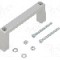 Maner aluminiu, 102mm, gri, MENTOR - 3268.1112