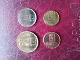 Set monede 1, 5, 10, 50 bani 2006 cle mai rare din serie , Necirculate