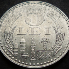 Moneda 5 LEI - RS ROMANIA, anul 1978 * cod 4567 B = luciu