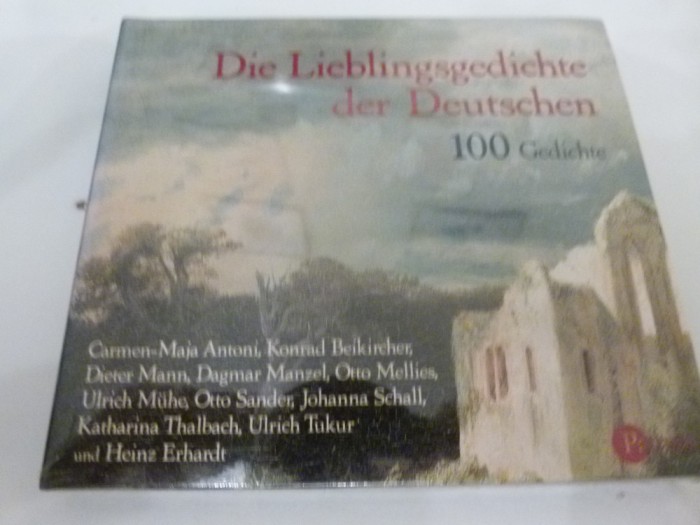 Die Lieblingsgedichte der Deutschen