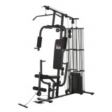 Cumpara ieftin HOMCOM Stație de Fitness Multifuncțională, Antrenament Acasă și Profesional, Oțel, 150x110x210 cm, Negru | Aosom Romania