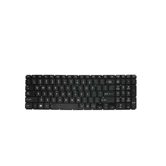 Tastatura Laptop, Toshiba, Satellite C55-C, fara rama, neagra, US