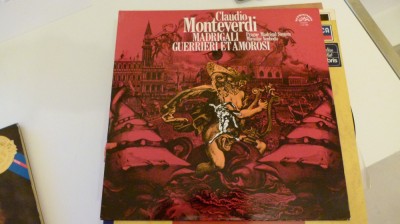 Guerrieri et amorosi - Monteverdi - vinyl foto