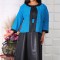 Compleu din Lurex Bosfor Ciel - 48Marimea