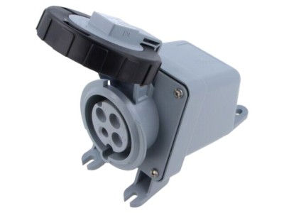 Conector alimentare AC trifazat IP&amp;amp;S 30A 500V AMPHENOL soclu mamă IP69K foto