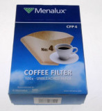 Cumpara ieftin Set 100 filtre hartie cafetiera Delonghi bco425/cfp4