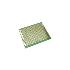 Placa de Test Gaurita, Verde, 90x70mm 750 puncte de lipire, placa universala circuite