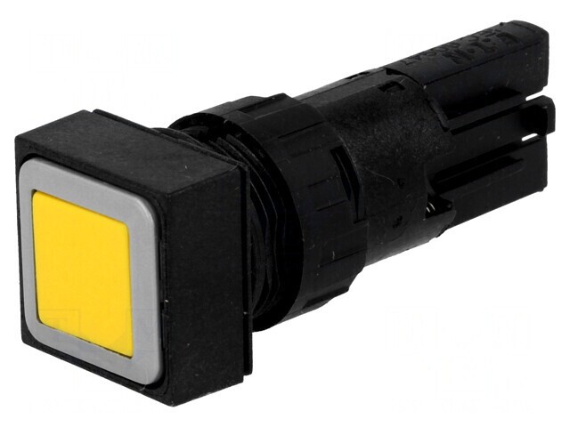 Comutator de Apăsare 16mm Galben