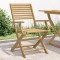 vidaXL Scaune grădină pliante 4 buc 54,5x61,5x86,5cm lemn masiv acacia 365738