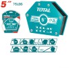 TOTAL - COLTARE MAGNETICE PENTRU SUDURA 5&quot; 30-150 PowerTool TopQuality