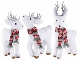 Cumpara ieftin Set 3 figurine Reni textil multicolor 24x13x48 cm, 26x13x38 cm, 28x10.5x35 cm