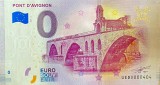 !!! 0 EURO SOUVENIR - FRANTA , AVIGNON , PODUL - 2019.5 - UNC // NU TRIMIT PRIN CURIER