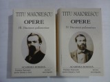 Titu MAIORESCU - OPERE - 3,4 - Discursuri parlamentare ( editia Academia Romana )