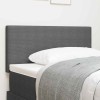 VidaXL Tăblie de pat design simplu, gri deschis, 80 cm, velur