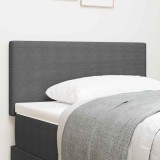 VidaXL Tăblie de pat cu LED, model simplu, gri deschis, 90 cm, raiat