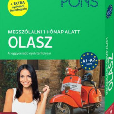 PONS Megszólalni 1 hónap alatt - Olasz (könyv + CD+online) - A leggyorsabb nyelvtanfolyam + Extra nyelvtani összefoglaló - Anne Braun