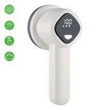 Aparat de &icirc;ndepărtat scame cu ecran digital LED, re&icirc;ncărcabil USB, cap de tăiere 5.5 cm, 6 lame, alb, CMCLASS