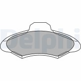 DELPHI LP1139 set placute frana,frana disc