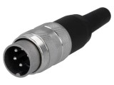 Conector M16 Tată 5 PIN 5A 300V Drept