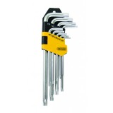 Set 9 chei imbus torx Top Master Pro, T10-T50, lungi, otel crom-vanadiu