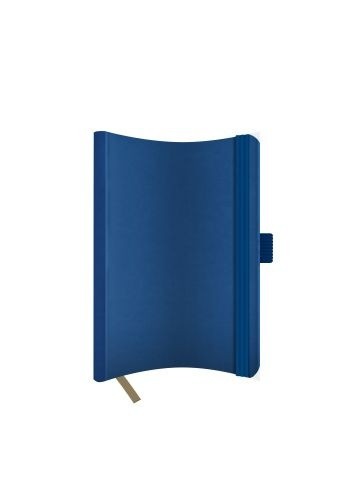 AGENDA NEDATATA A5 CASTELLI, COPERTA FLEXIBILA NEBRASKA BLEUMARIN, ELASTIC