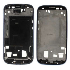 Carcasa Fata Samsung i9300 Galaxy S3 Originala Albastra foto