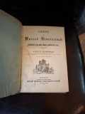 Carte de Muzică Bisericească pe Psaltichie si pe note liniare , pentru trei voci - Nifon N. Ploșteanu