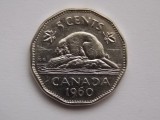 5 CENTS 1960 CANADA, America de Nord