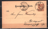 AUSTRIA 1880 - CARTE POSTALA CIRCULATA, Y24